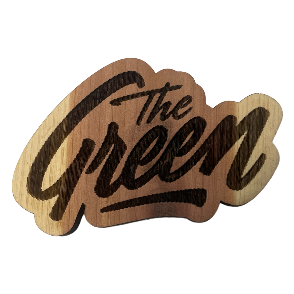 Wooden Logo Magnet