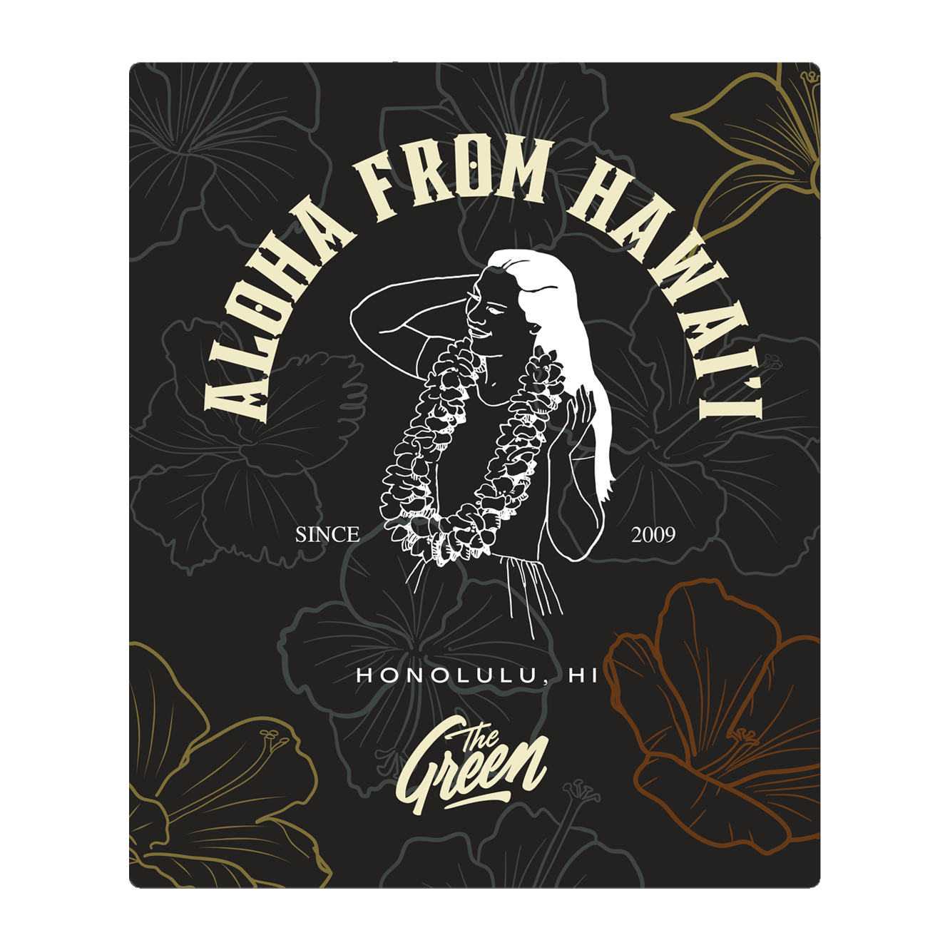 Aloha From Hawaii Blanket