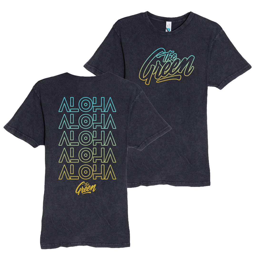 Aloha Stacked Tee - Ombre