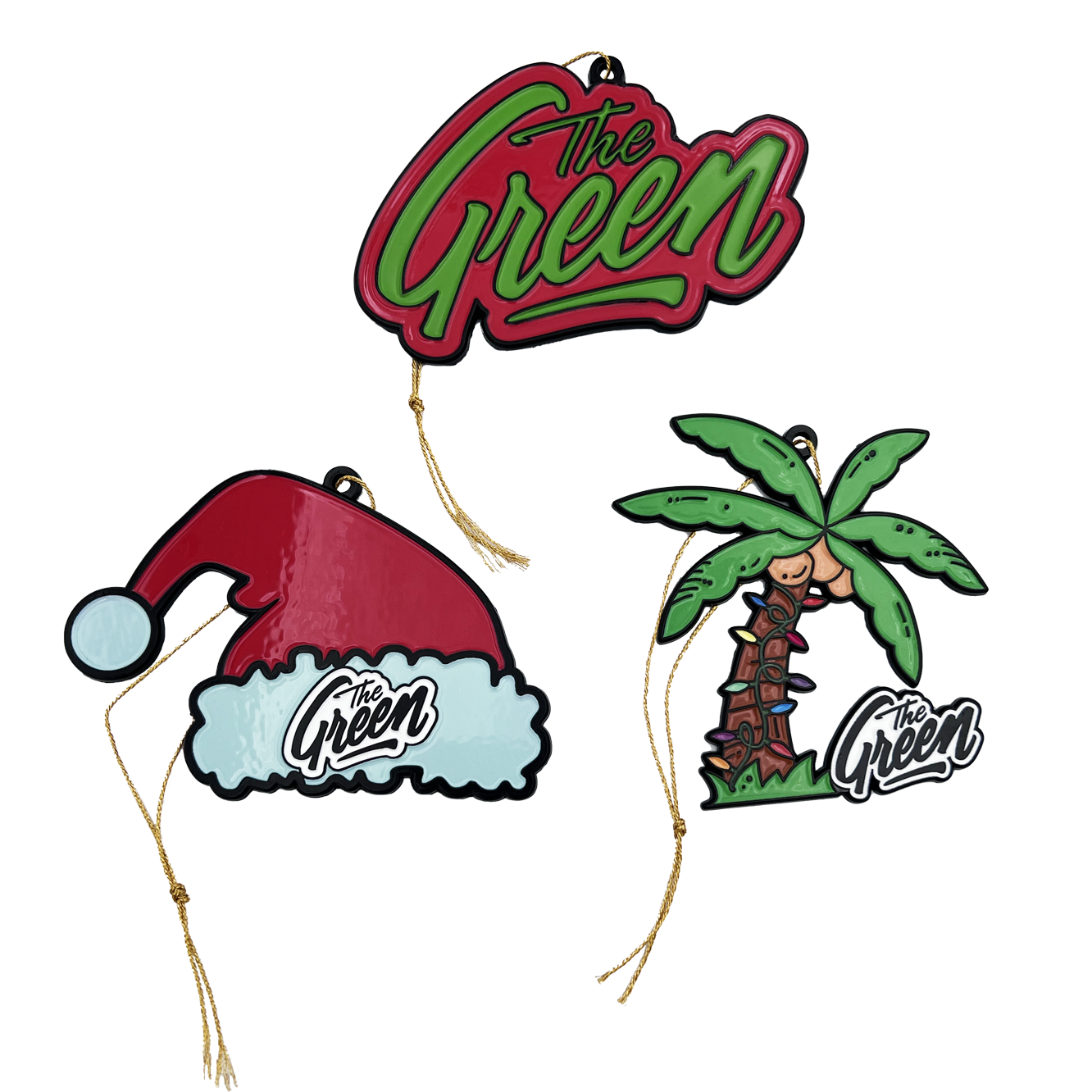 Enamel Ornament Set