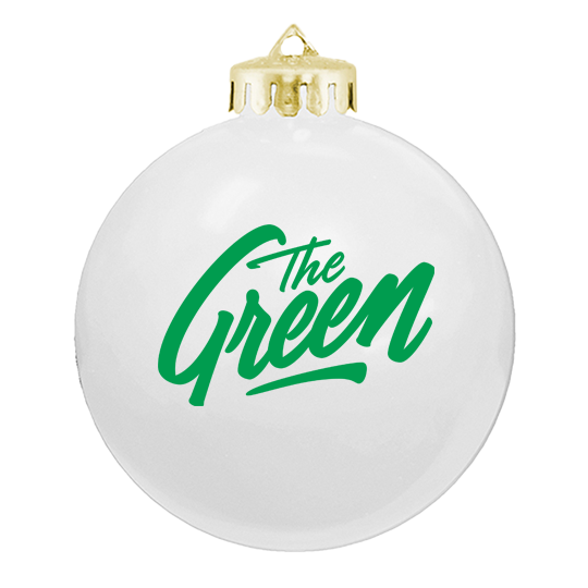 Logo Ornament - White
