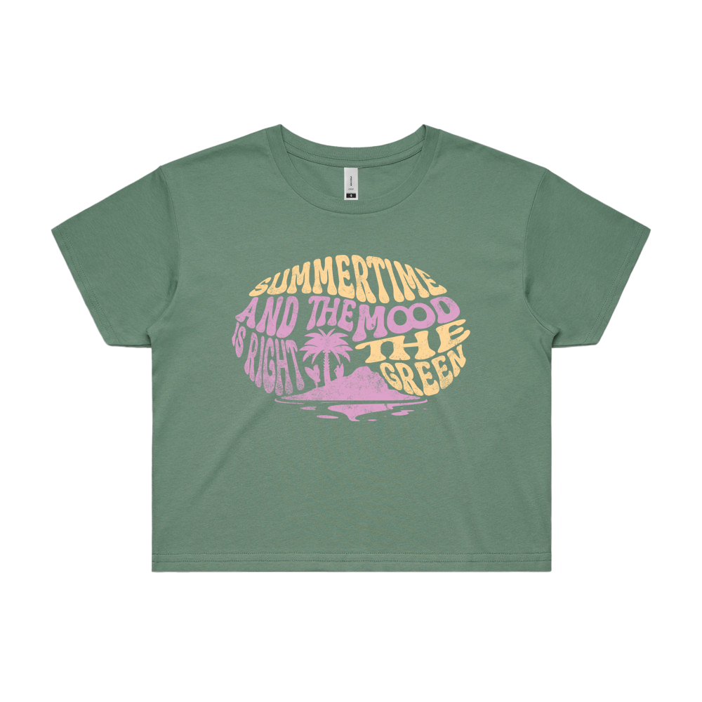 Women's Summertime Boxy Crop