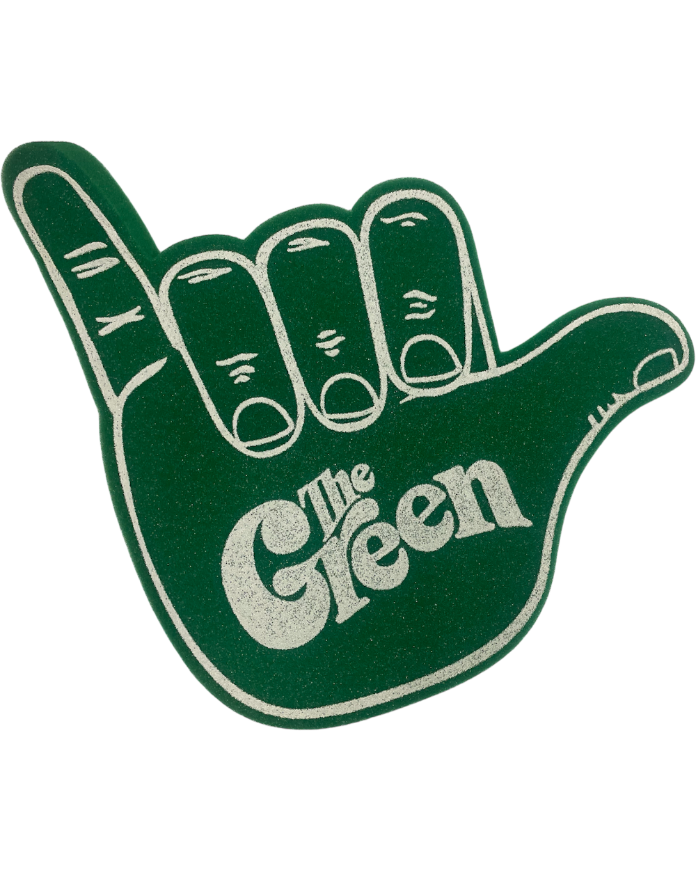 Classic Logo Shaka Foam Finger (Green)