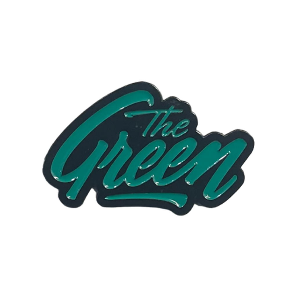 The Green New Logo Pin