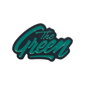 The Green New Logo Pin