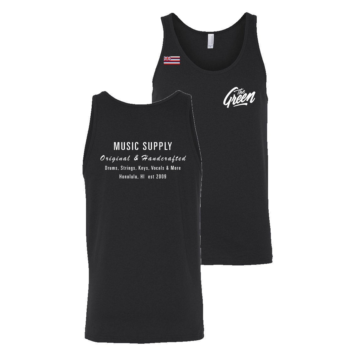 Music Supply Tank (Black)