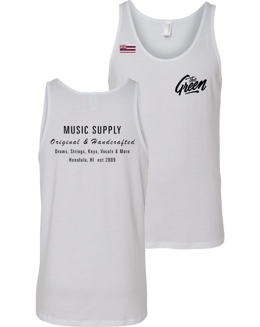 Music Supply Tank (White)