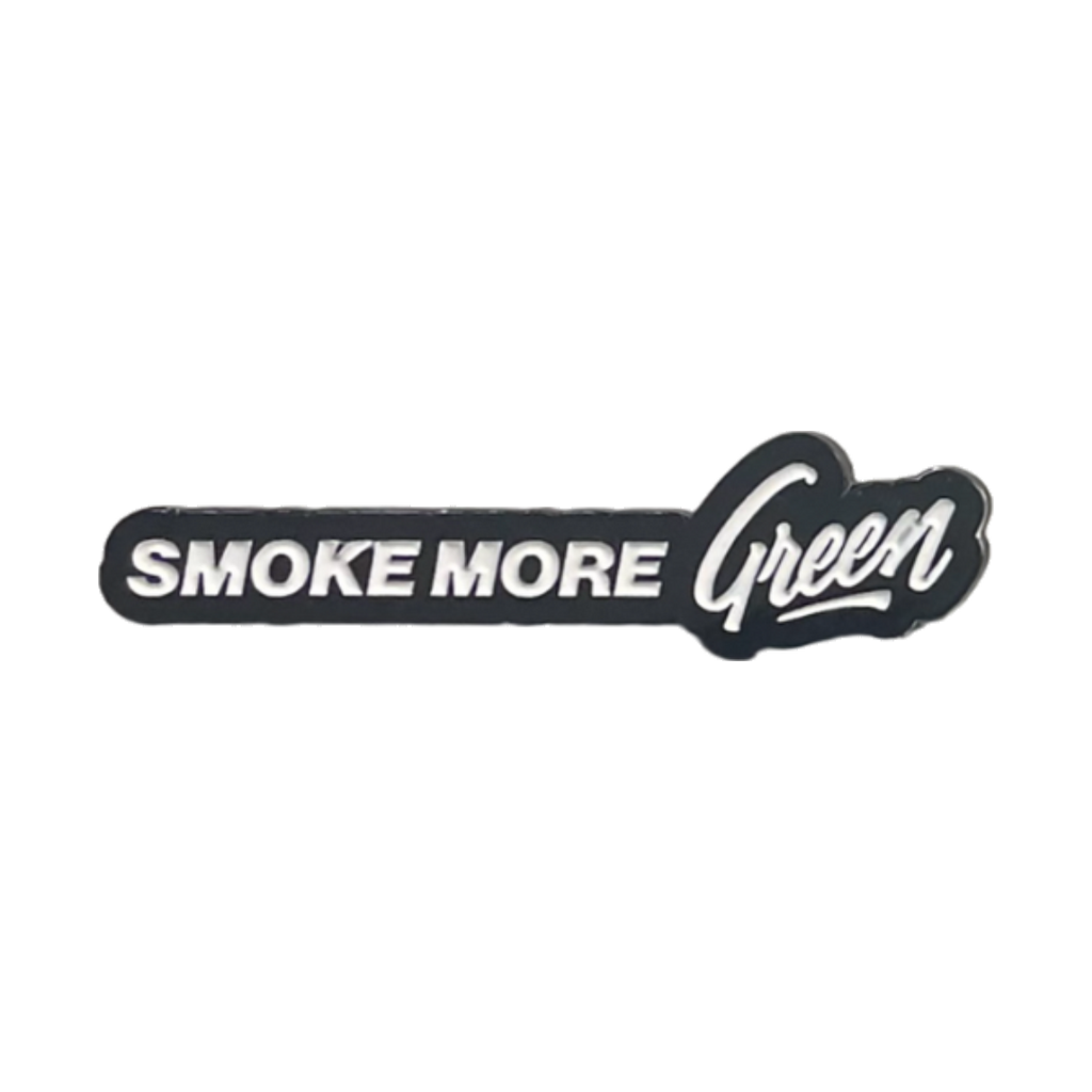 Smoke More Green Pin