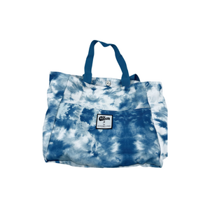 Blue Skies Tie Dye Tote Bag