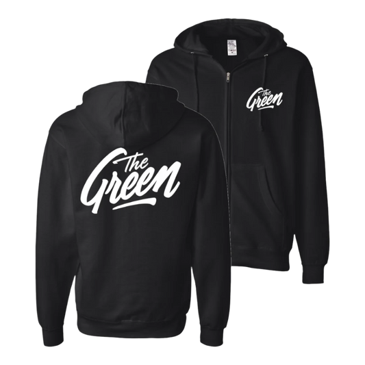 Logo Zip Hoodie (Black)