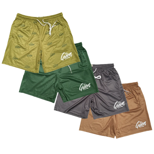 The Green x Thankful Mesh Shorts