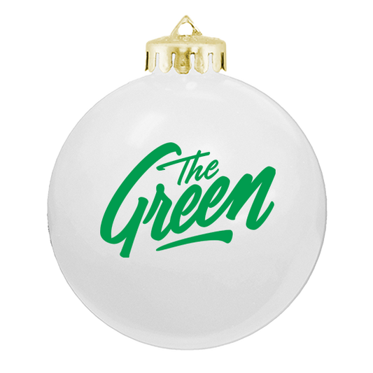 Logo Ornament - White