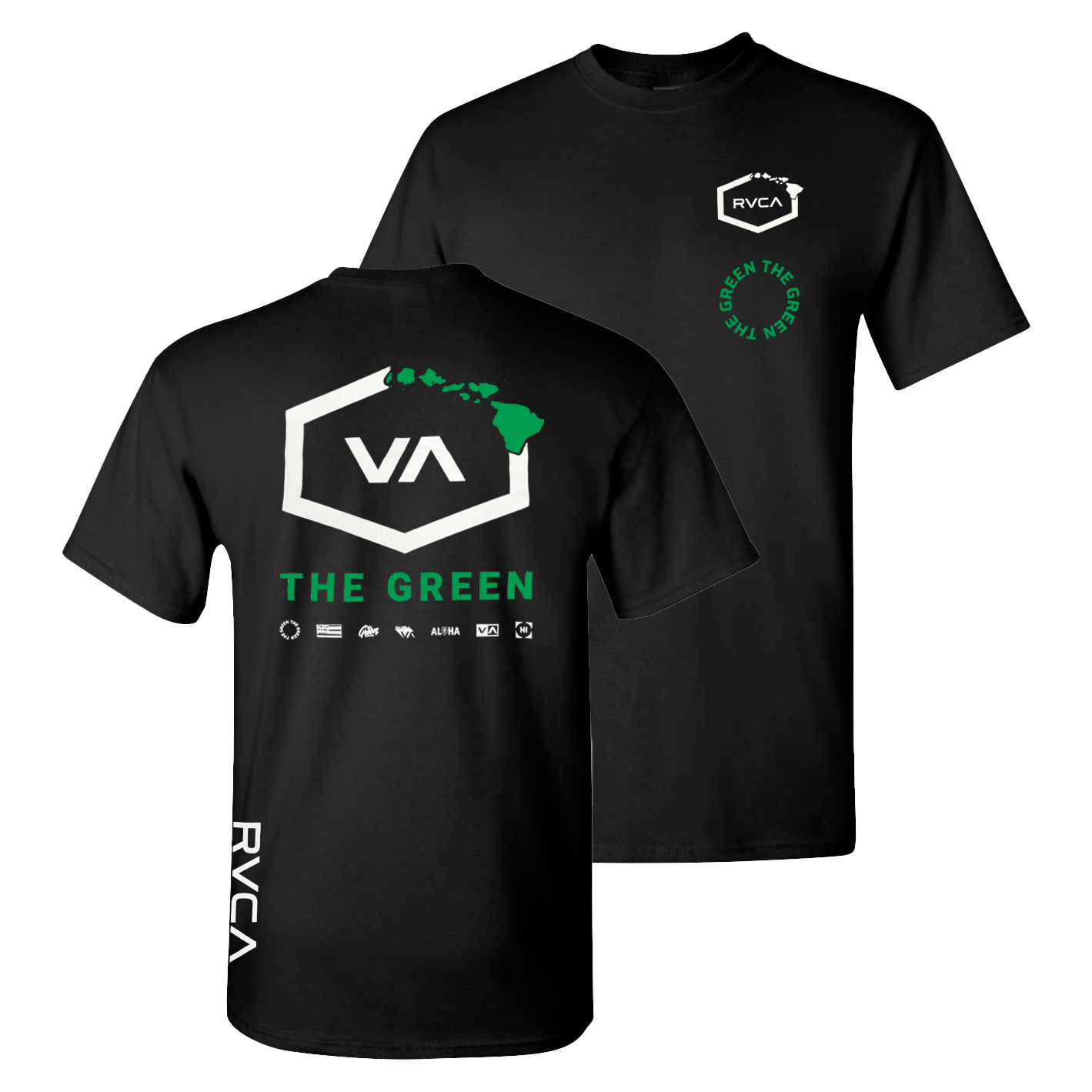 The Green + RVCA Collab Tee