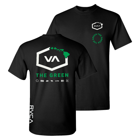 The Green + RVCA Collab Tee