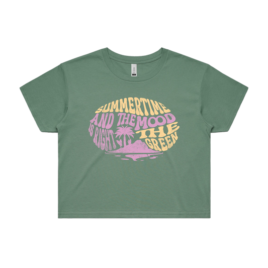 Women's Summertime Boxy Crop