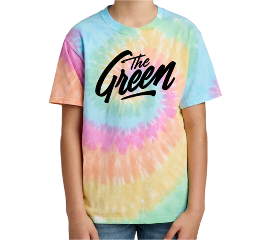 Youth Tie-Dye Logo Tee - Pastel