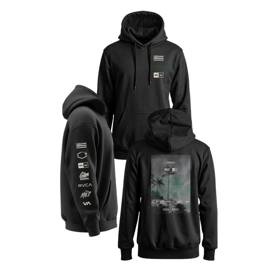 The Green x RVCA Collab Hoodie