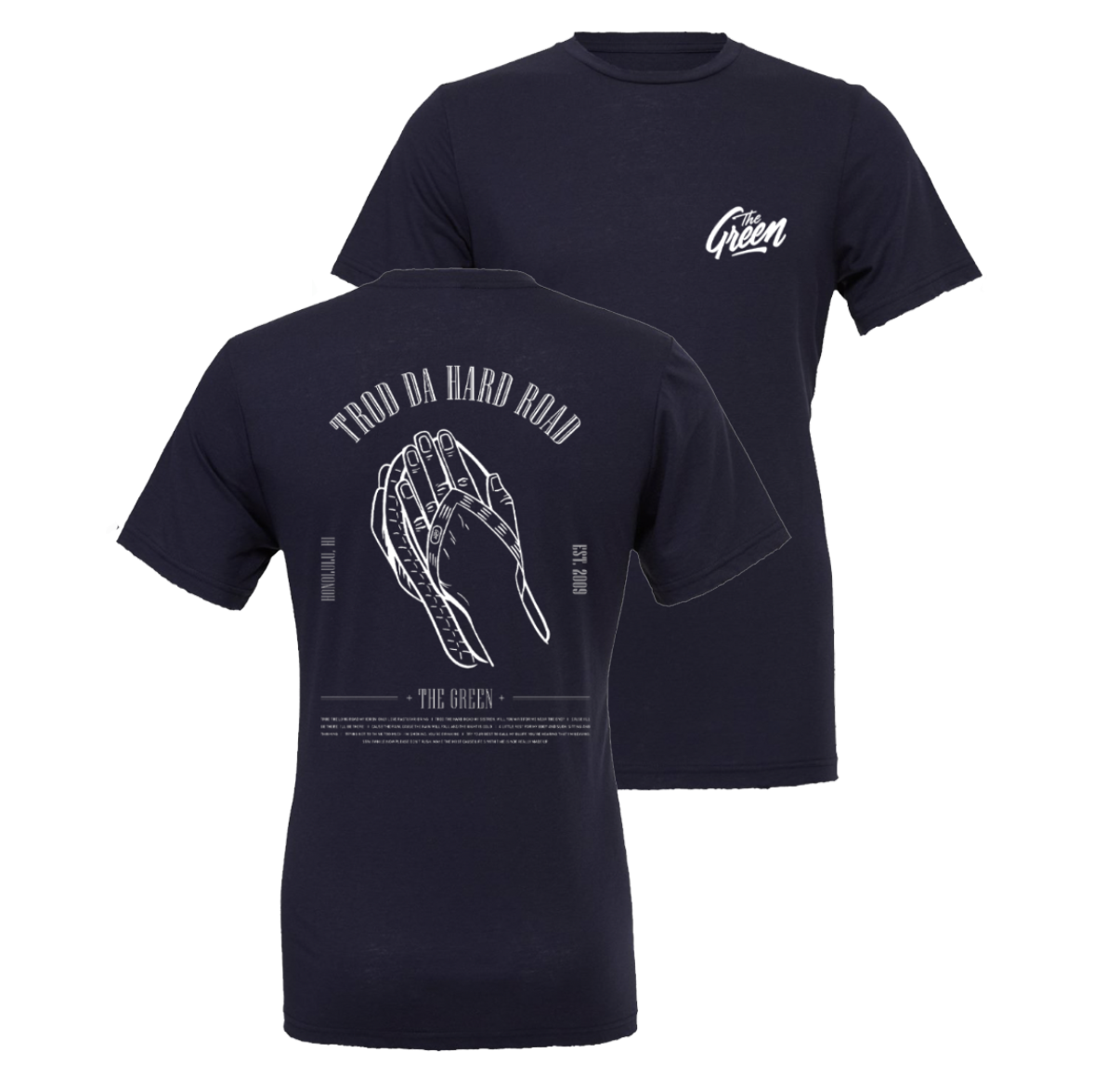 Trod Da Hard Road Tee (Black) [XL & 2X Only]