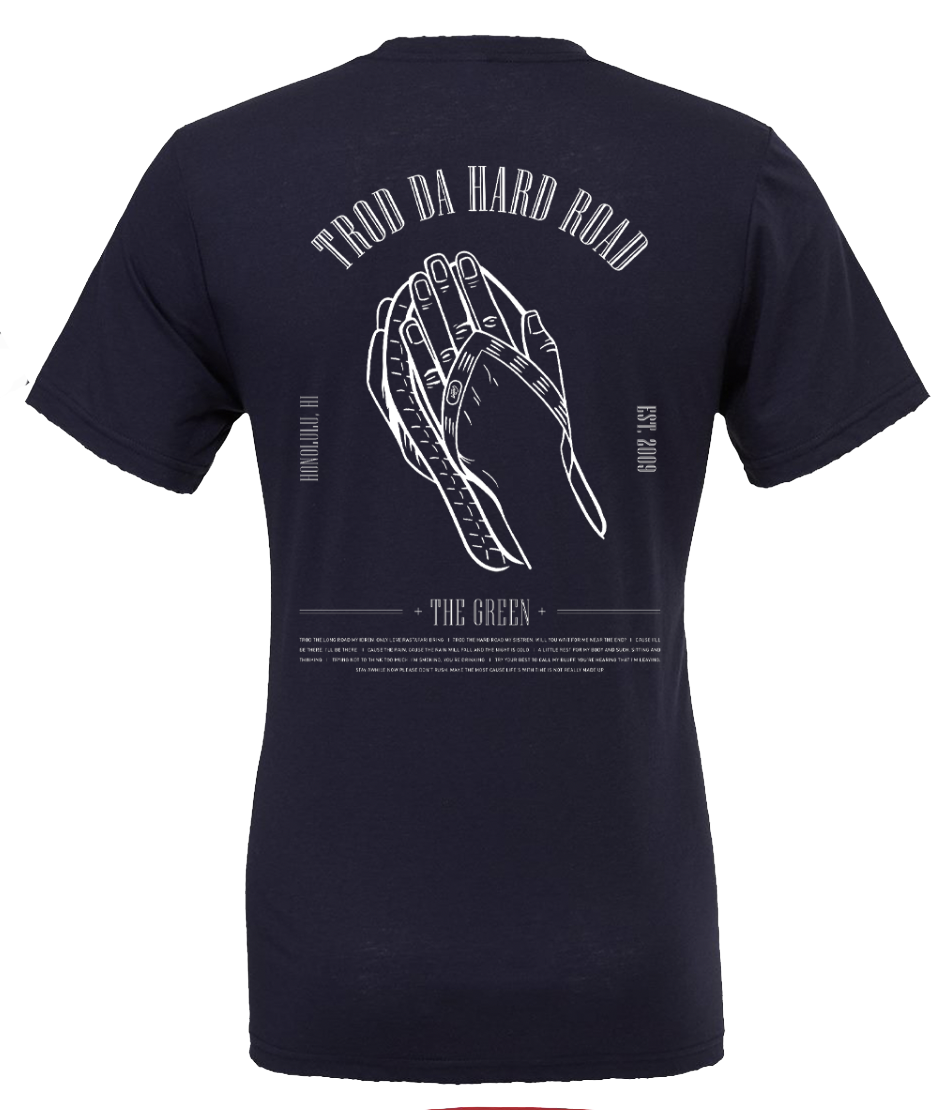 Trod Da Hard Road Tee (Black) [XL & 2X Only]